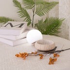 Wenrelfern Travertine Table Lamp-Moonnatur