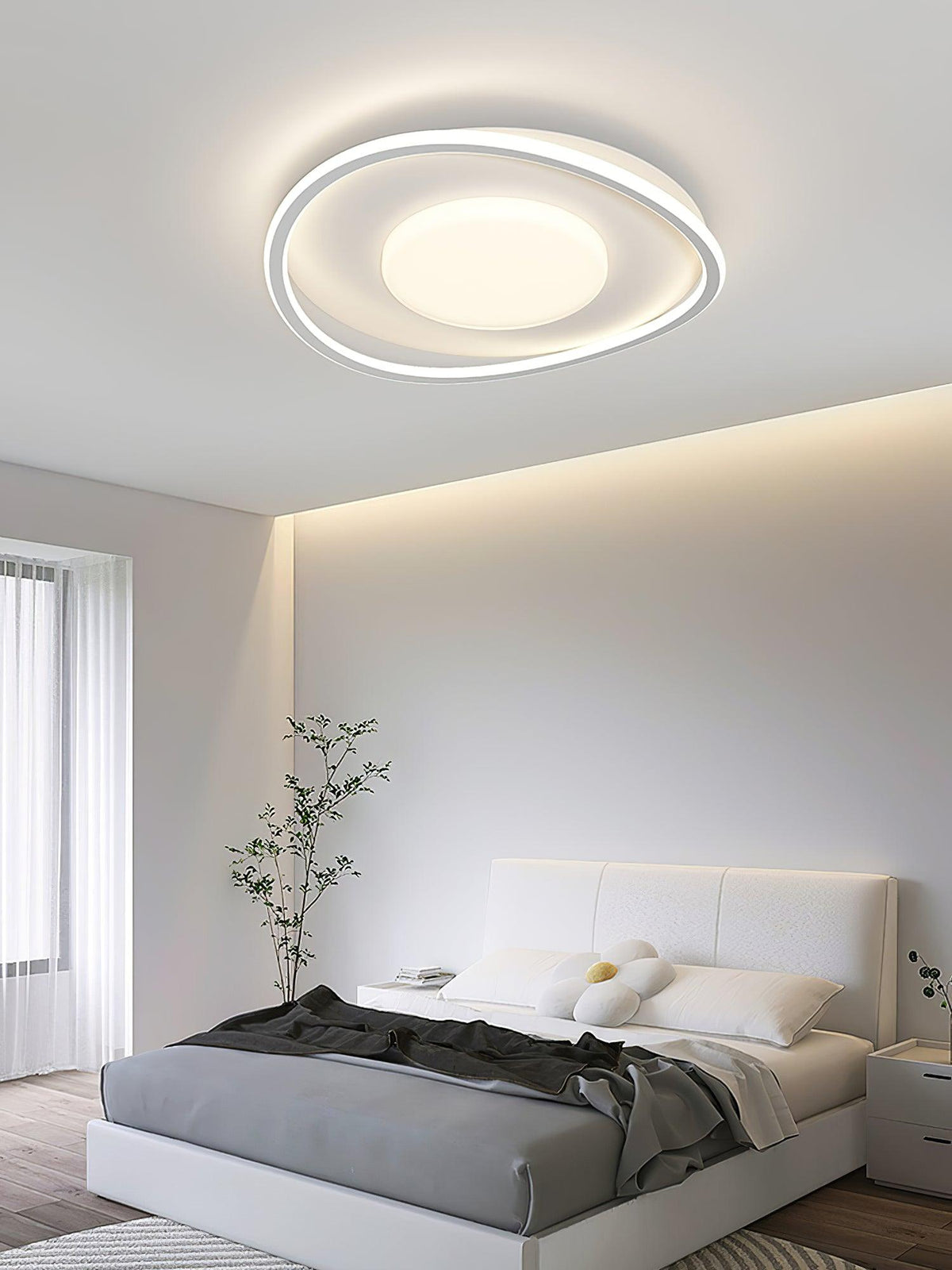 Orelune Acrylic Ceiling Lamp-Moonnatur