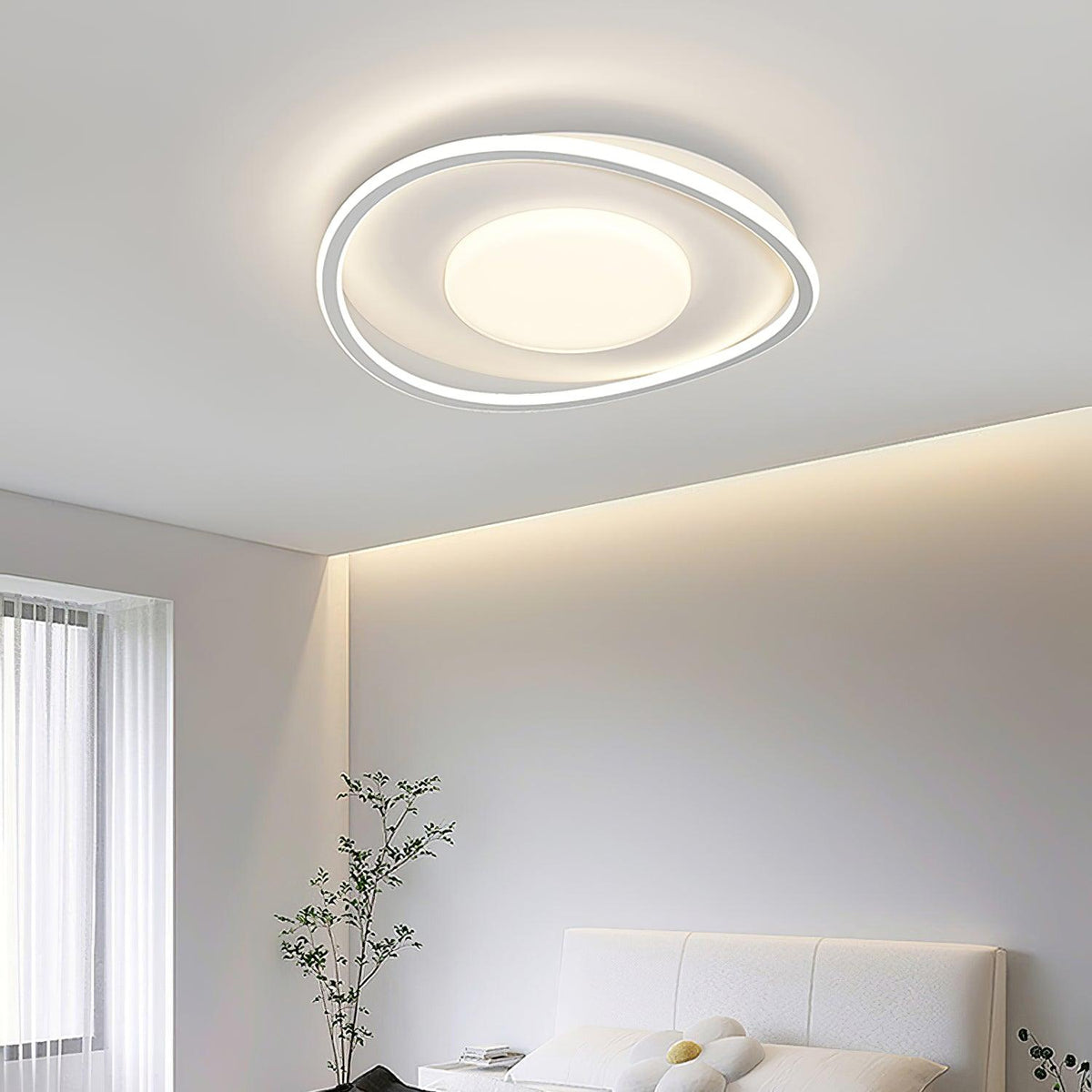 Orelune Acrylic Ceiling Lamp-Moonnatur