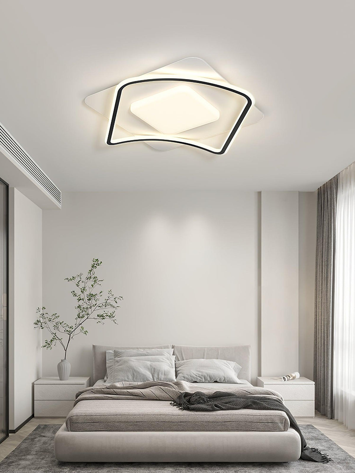 Orelune Acrylic Ceiling Lamp-Moonnatur