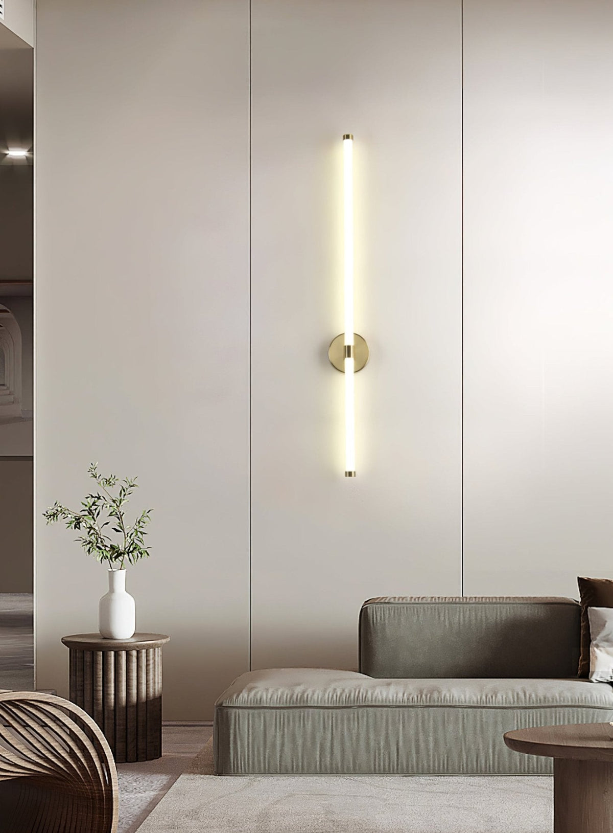 Avenella Acrylic Wall Light-Moonnatur