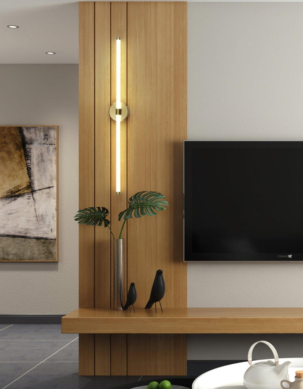 Avenella Acrylic Wall Light-Moonnatur