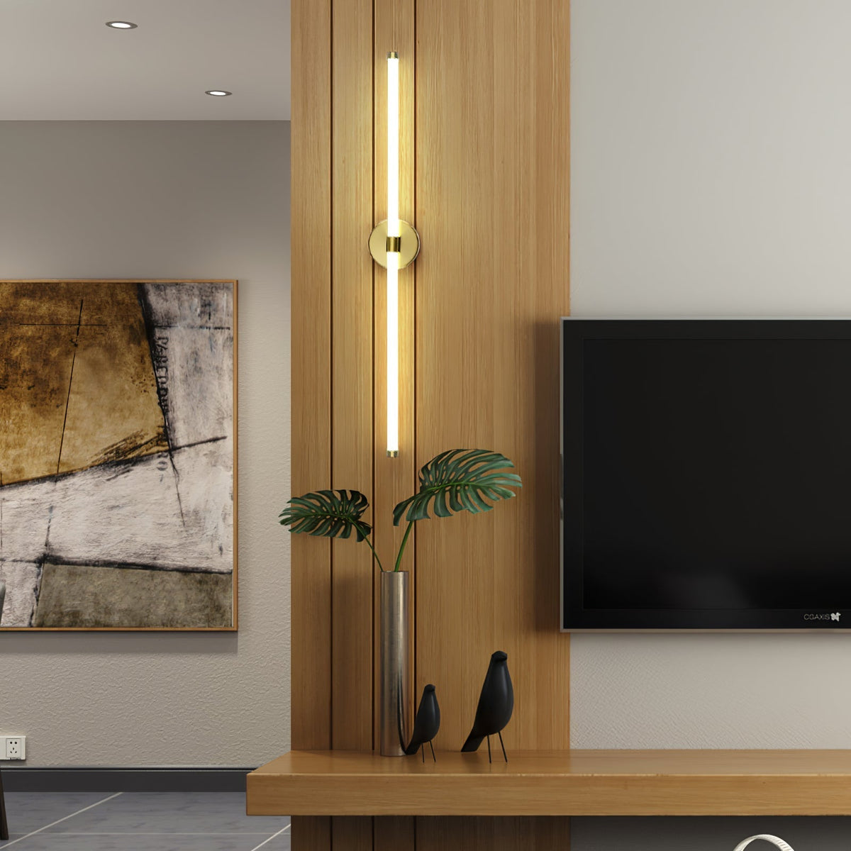 Avenella Acrylic Wall Light-Moonnatur