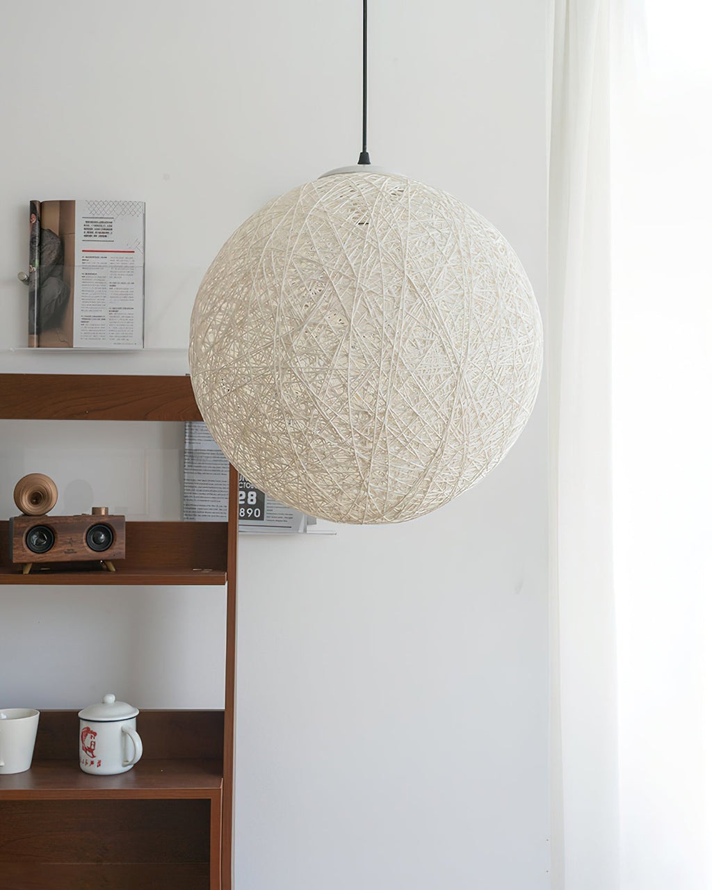 Wardenbrook Rattan Pendant Light-Moonnatur