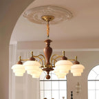 Keldelgrove Glass Chandelier-Moonnatur