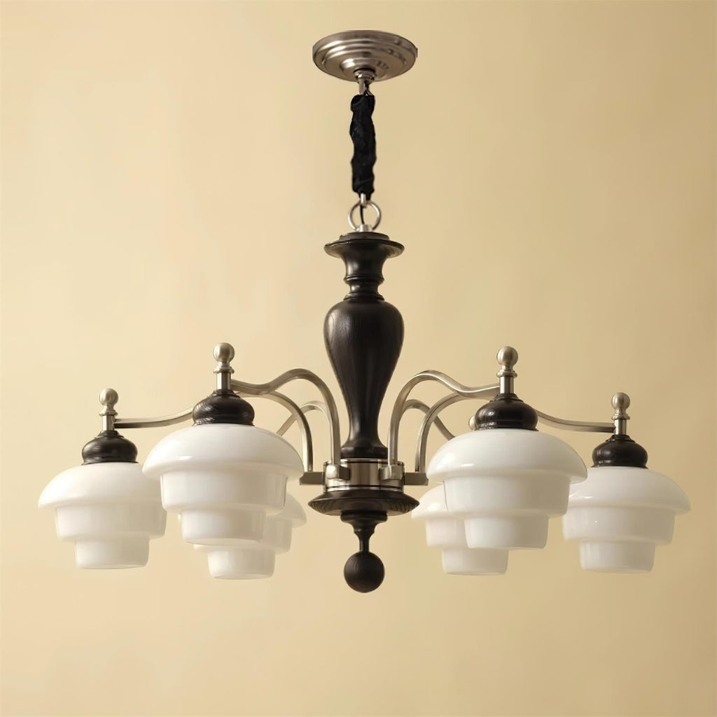 Keldelgrove Glass Chandelier-Moonnatur