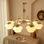 Inverenora Glass Chandelier-Moonnatur