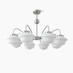 Inverenora Glass Chandelier-Moonnatur