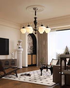 Keldelgrove Glass Chandelier-Moonnatur