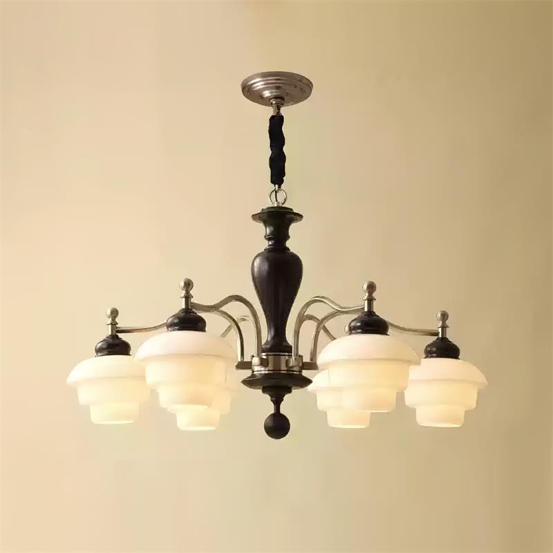 Keldelgrove Glass Chandelier-Moonnatur