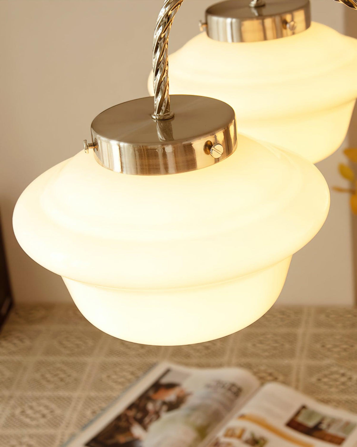 Inverenora Glass Chandelier-Moonnatur