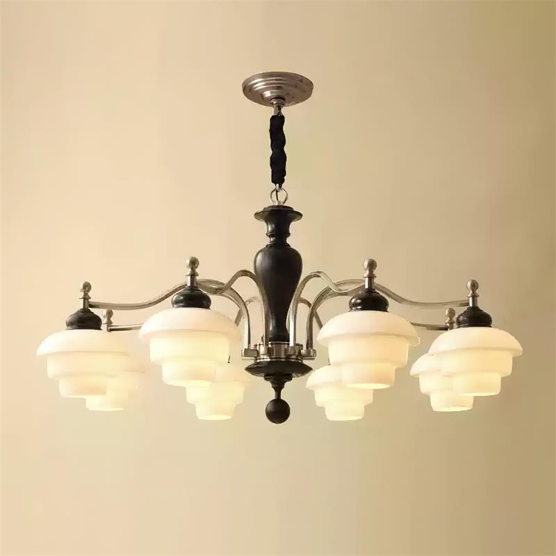 Keldelgrove Glass Chandelier-Moonnatur