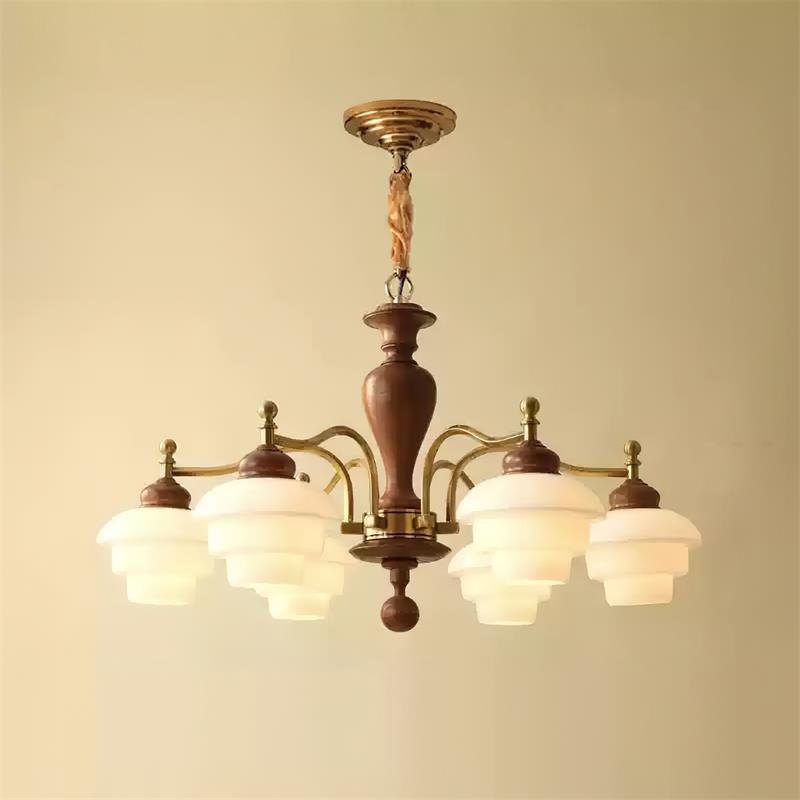 Keldelgrove Glass Chandelier-Moonnatur