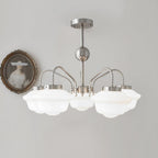 Inverenora Glass Chandelier-Moonnatur