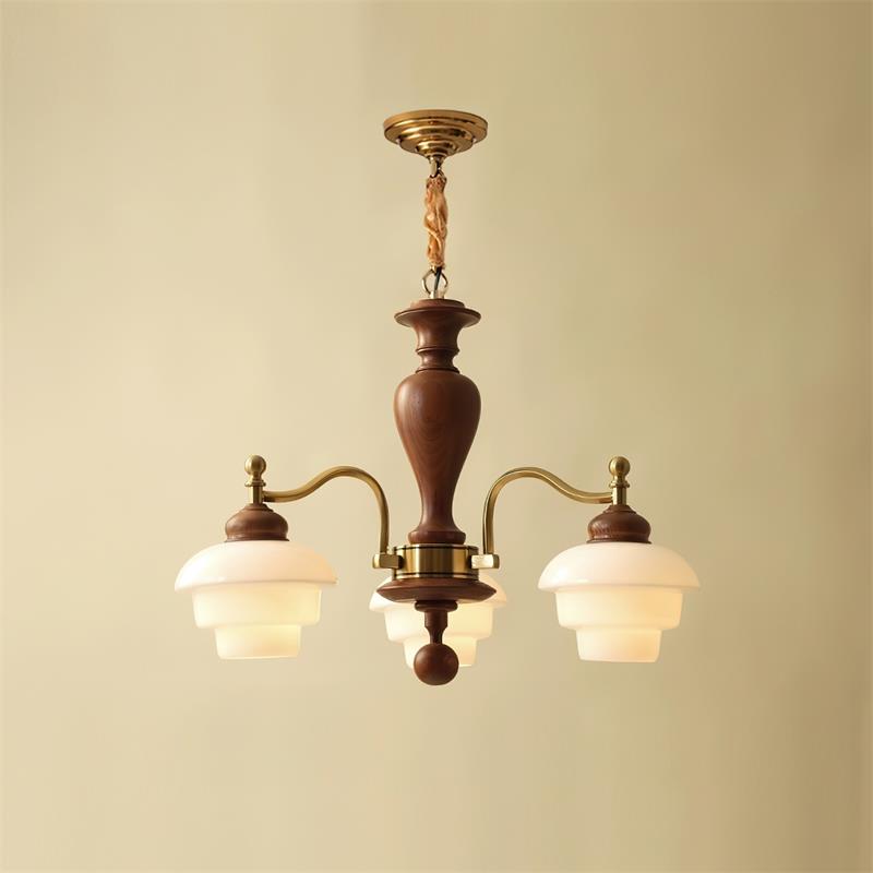 Keldelgrove Glass Chandelier-Moonnatur