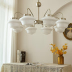 Inverenora Glass Chandelier-Moonnatur
