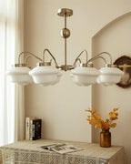 Inverenora Glass Chandelier-Moonnatur