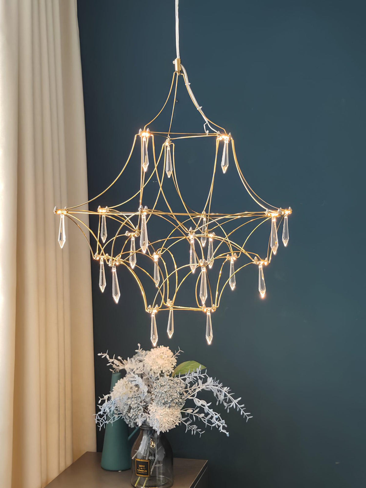 Jarvenora Crystal Chandelier-Moonnatur