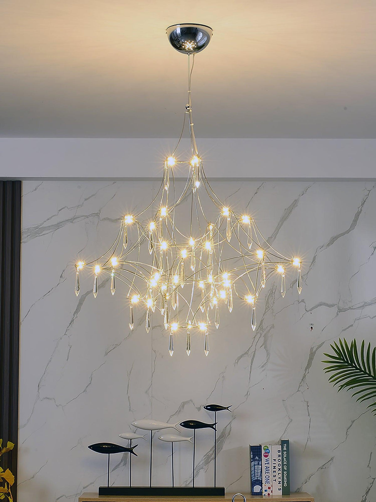 Jarvenora Crystal Chandelier-Moonnatur