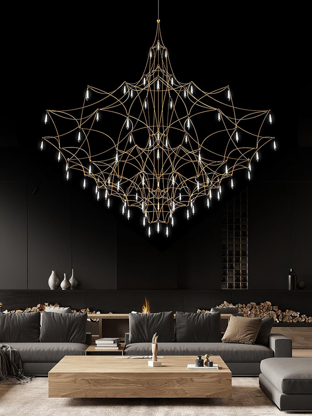 Jarvenora Crystal Chandelier-Moonnatur