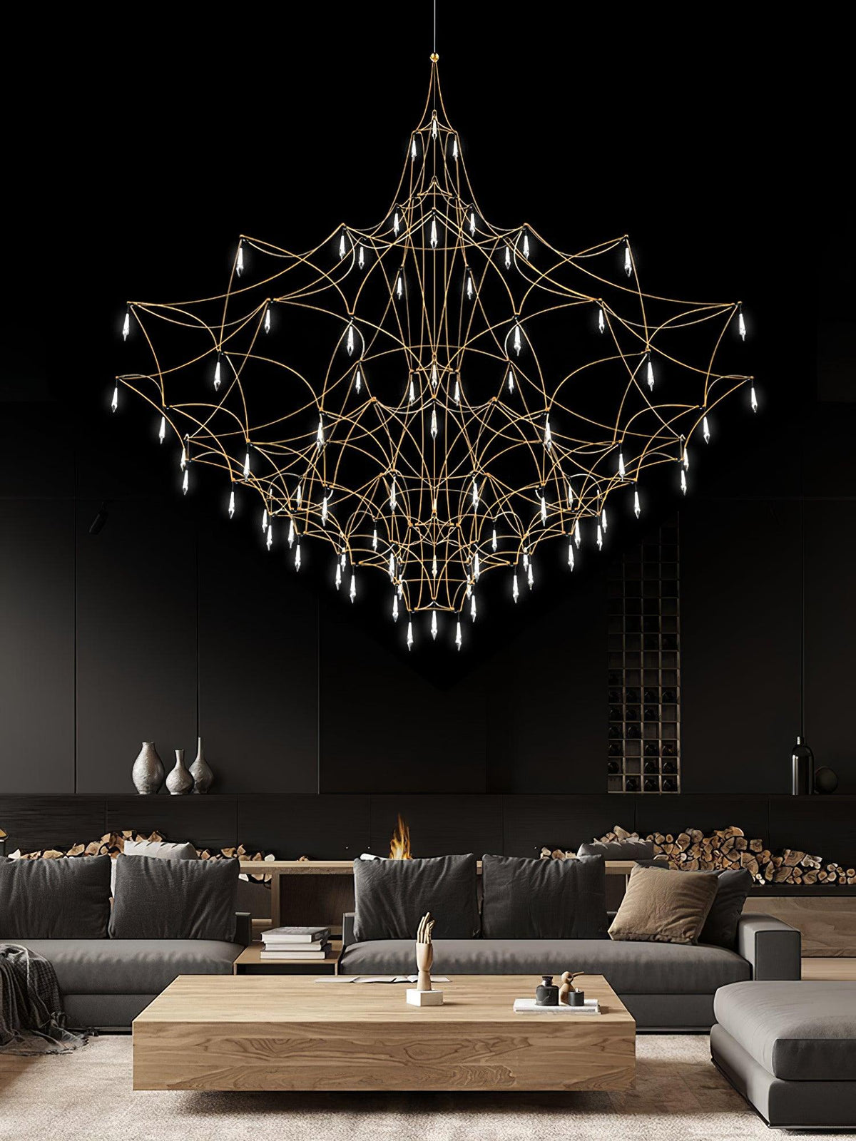 Jarvenora Crystal Chandelier-Moonnatur