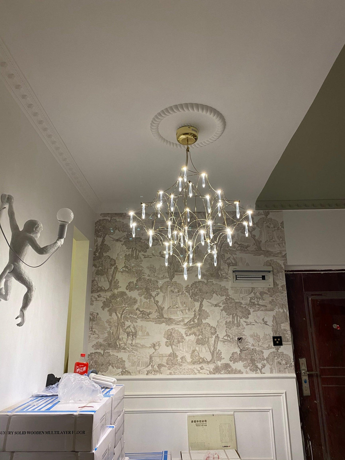 Jarvenora Crystal Chandelier-Moonnatur