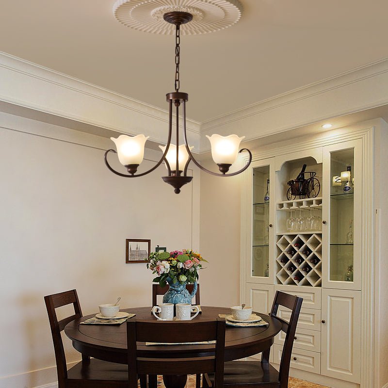 Brynia Glass Chandelier-Moonnatur
