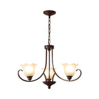 Brynia Glass Chandelier-Moonnatur