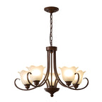 Brynia Glass Chandelier-Moonnatur
