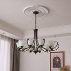 Brynia Glass Chandelier-Moonnatur