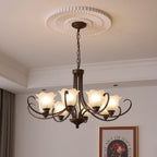 Brynia Glass Chandelier-Moonnatur