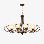 Brynia Glass Chandelier-Moonnatur