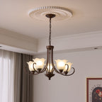 Brynia Glass Chandelier-Moonnatur