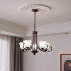 Brynia Glass Chandelier-Moonnatur