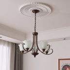 Brynia Glass Chandelier-Moonnatur