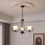 Brynia Glass Chandelier-Moonnatur
