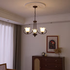 Brynia Glass Chandelier-Moonnatur