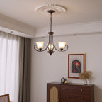 Brynia Glass Chandelier-Moonnatur