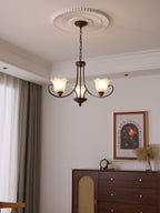 Brynia Glass Chandelier-Moonnatur