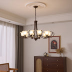 Brynia Glass Chandelier-Moonnatur