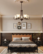 Brynia Glass Chandelier-Moonnatur