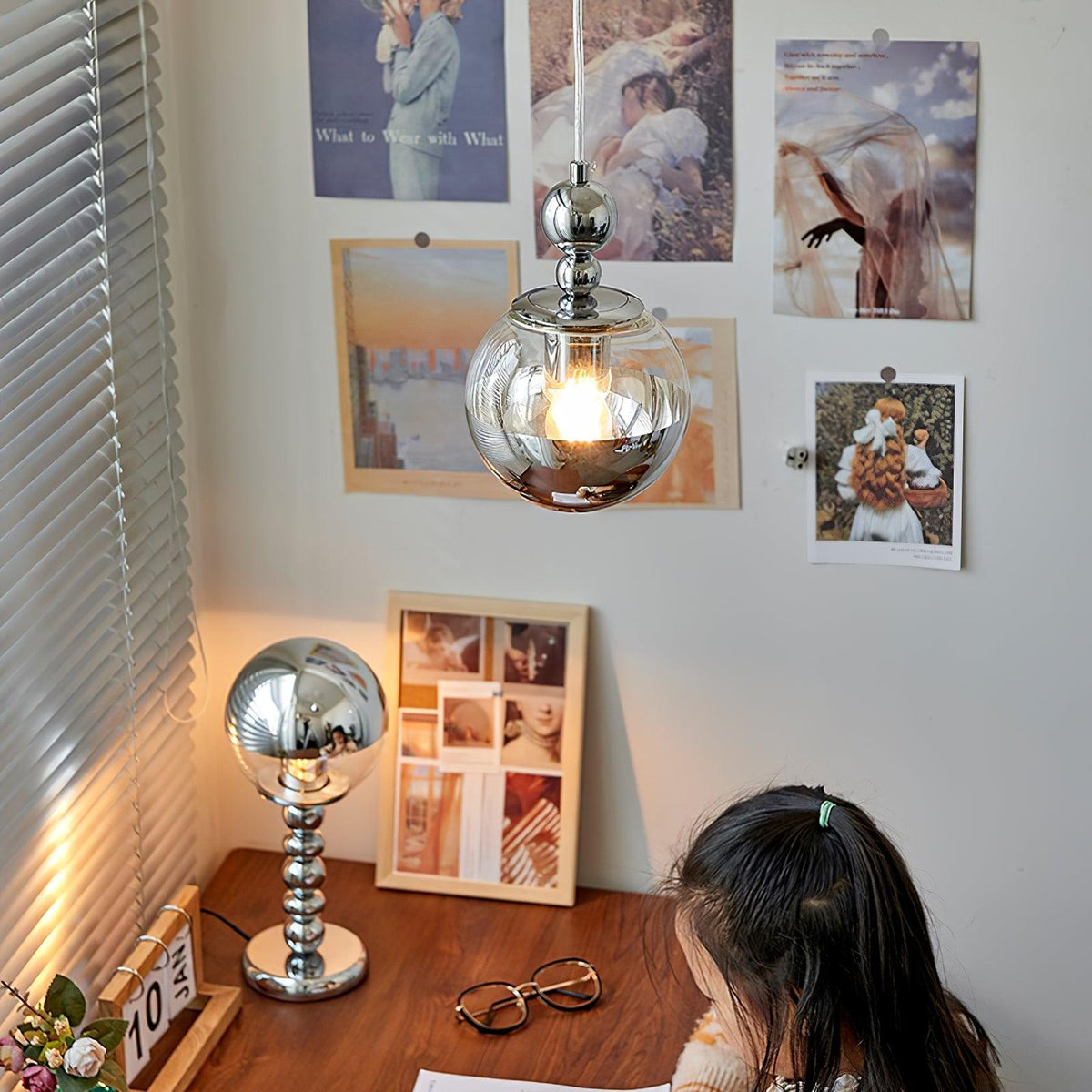 Calderenna Glass Pendant Light-Moonnatur