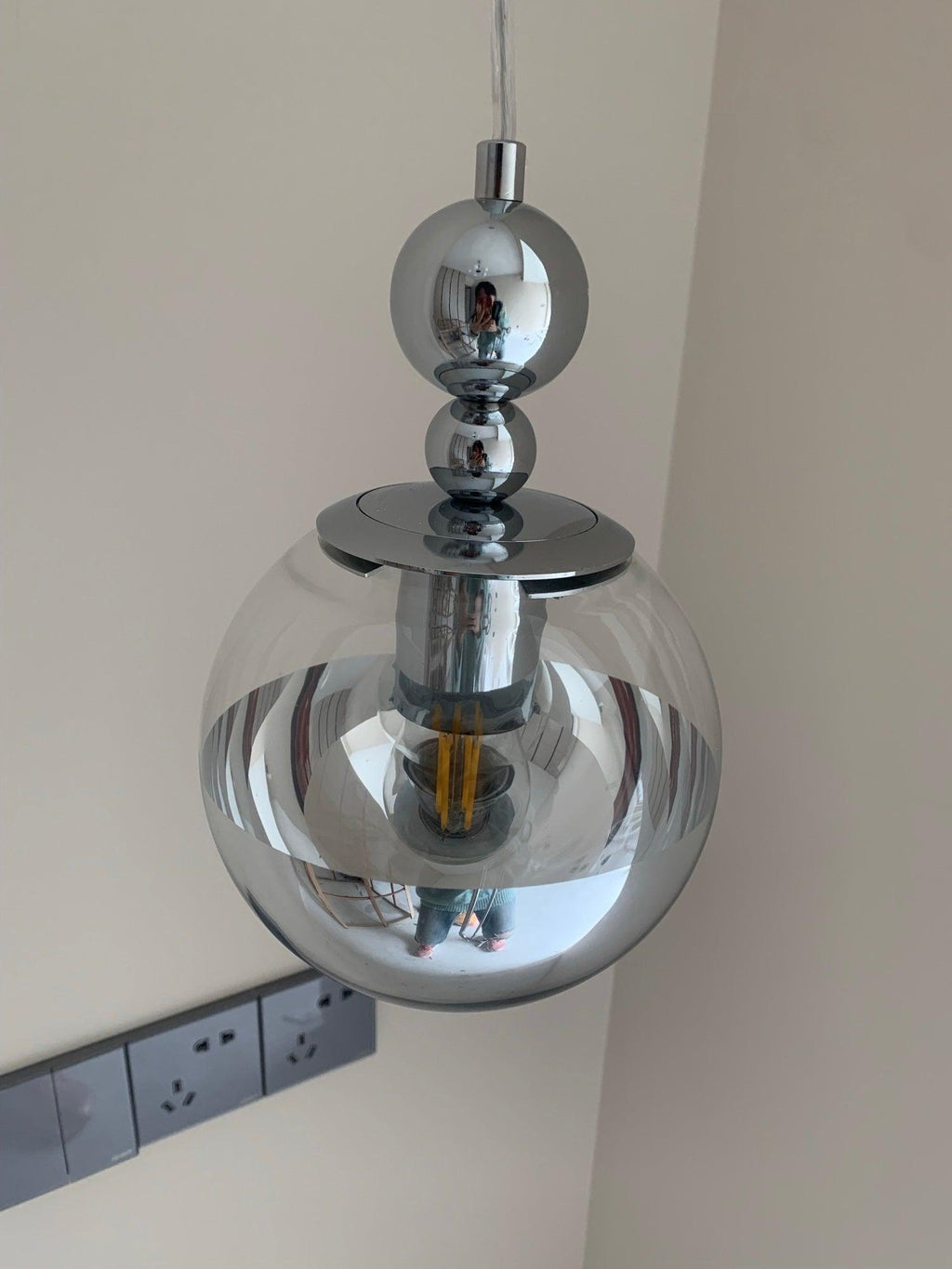 Calderenna Glass Pendant Light-Moonnatur