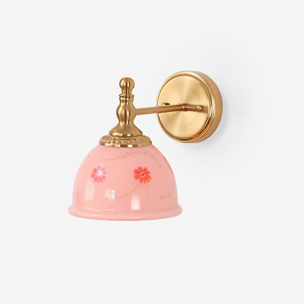 Tarnelmere Glass Wall Light-Moonnatur