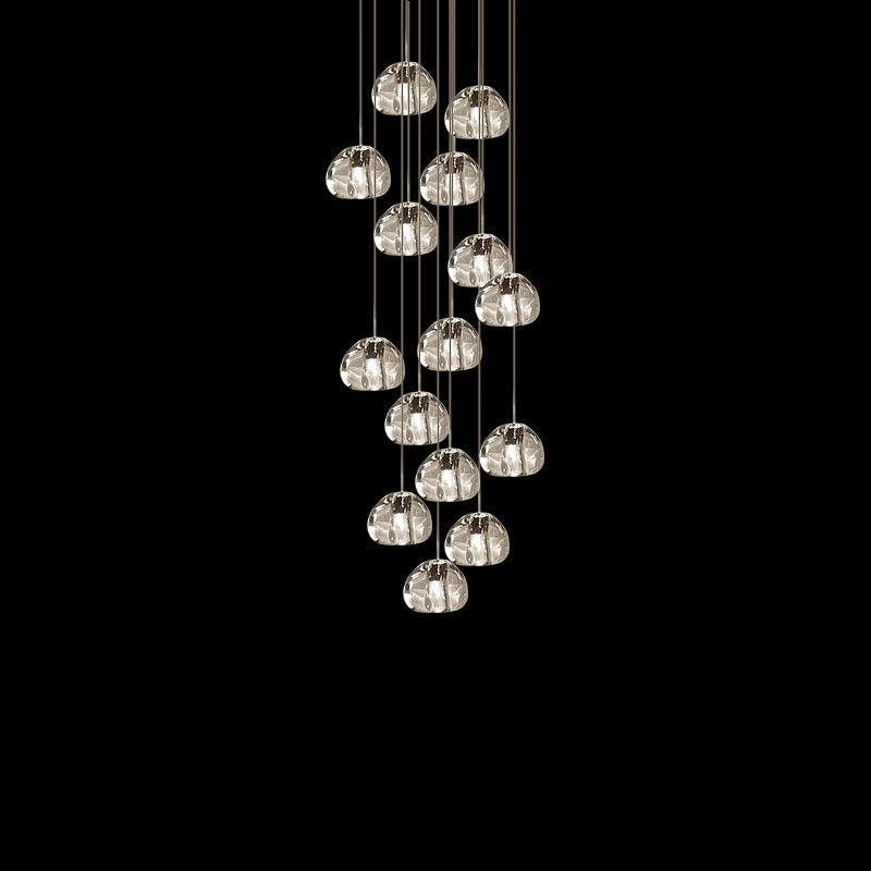 Haldenune Crystal Pendant Light-Moonnatur