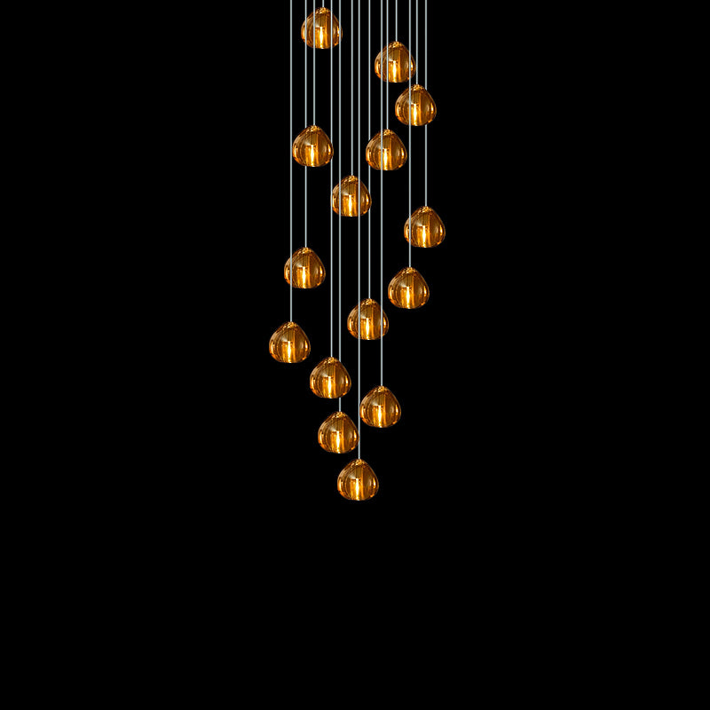 Haldenune Crystal Pendant Light-Moonnatur