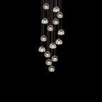 Haldenune Crystal Pendant Light-Moonnatur
