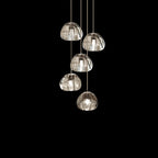 Haldenune Crystal Pendant Light-Moonnatur