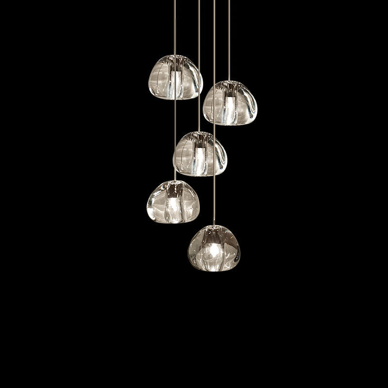 Haldenune Crystal Pendant Light-Moonnatur
