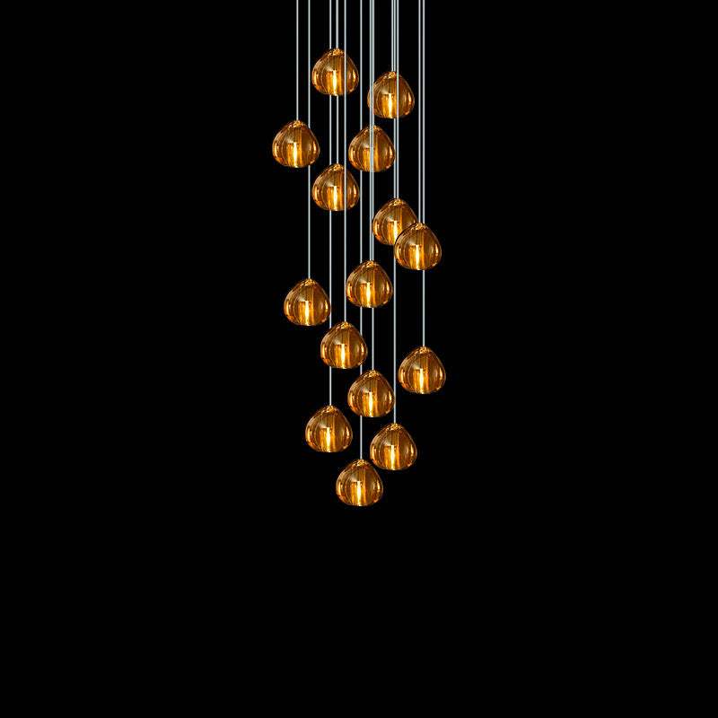 Haldenune Crystal Pendant Light-Moonnatur